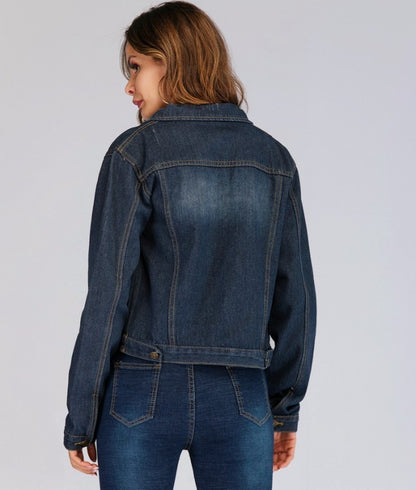 Veste en jean slim